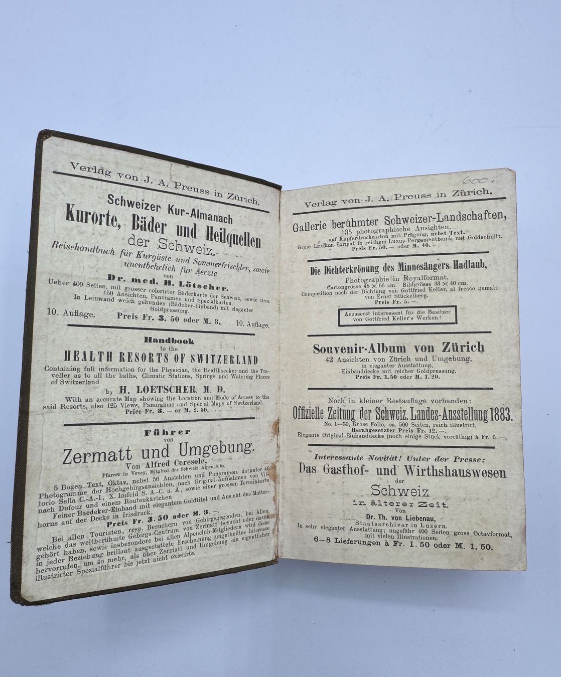 Bücher: Wanderbuch – Gebraucht aus Sachseln von BONATI01 1
