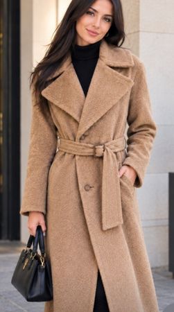 Bellissimo cappotto Gianfranco Ferrè in Alpaca,fodera in set