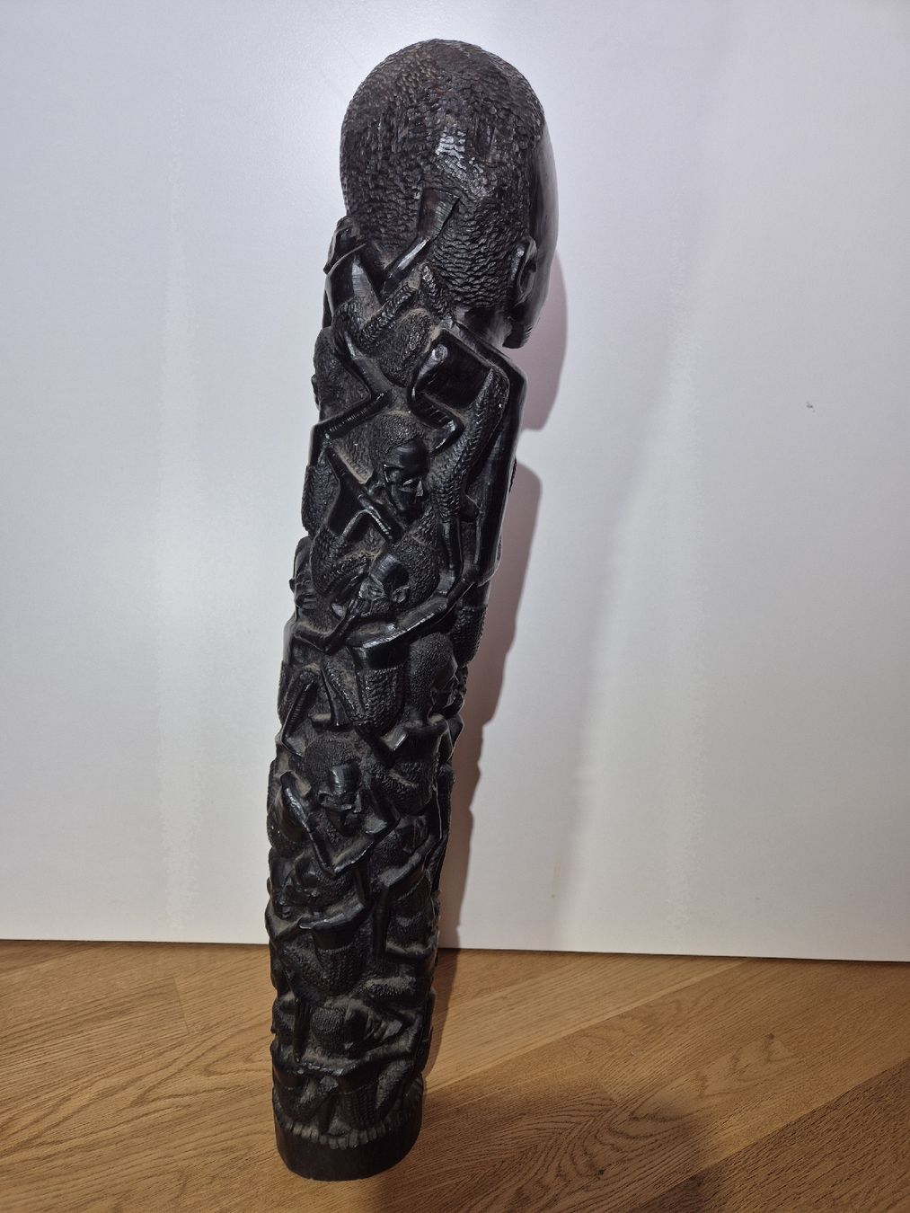 Skulpturen & Statuen: Afrikanische Kenia Ebenholzfigur geschnitzt ca. 65cm – Gebraucht aus Trogen von same4you 1