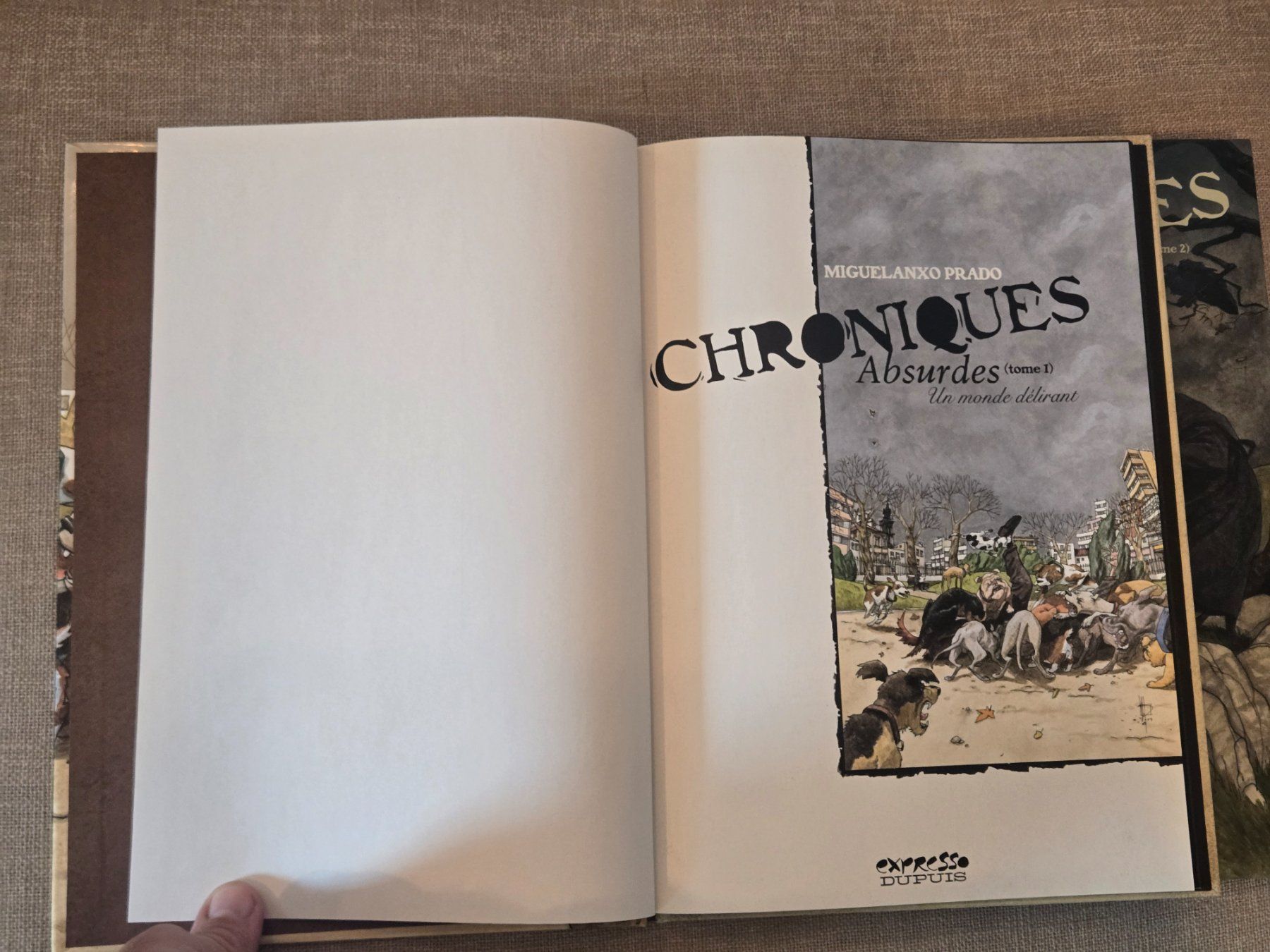 Fumetti: Chroniques absurdes N°1 et N°2 - EO – Usato da Crémines venduto da Blakedrake 4