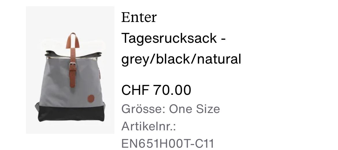 Rucksäcke: Enter Rucksack/Daypack – Gebraucht aus Neftenbach von litta_00 4
