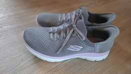 Damen Sneaker Skechers Gr. 40 grau neuwertig