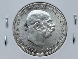 1 Krone 1916 aus Österreich Silber