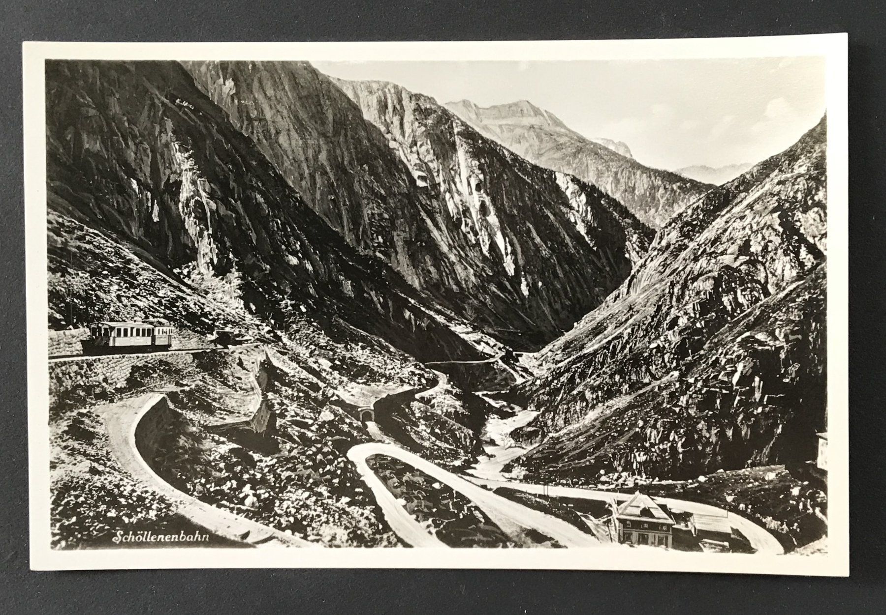 Cartoline postali: ANTIKE AK SCHÖLLENENBAHN – Usato da Ostermundigen venduto da wini63