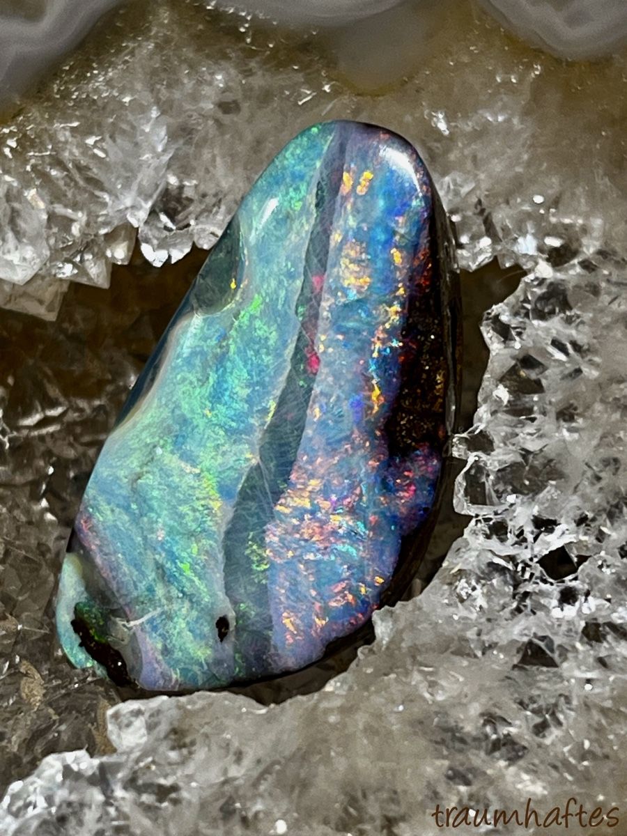 Pietre preziose: Boulder Opal Anhänger - Australien - Top Farben & Brillanz – Nuovo (secondo la descrizione) da Thun venduto da Traumhaftes 1