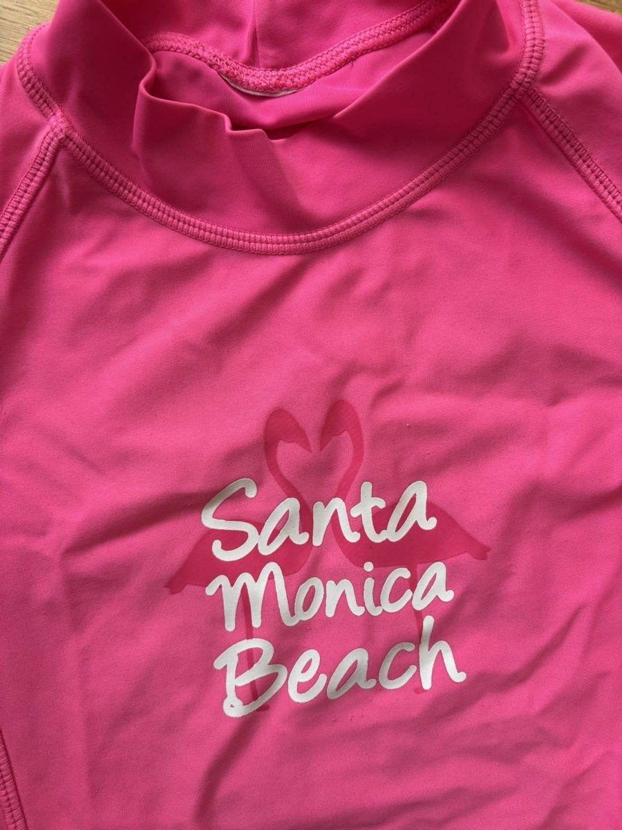 Costumi da bagno & Bikini: Badeanzug Set & Rashguard Pink Grösse 128 – Usato da Zürich venduto da ivanab02 3