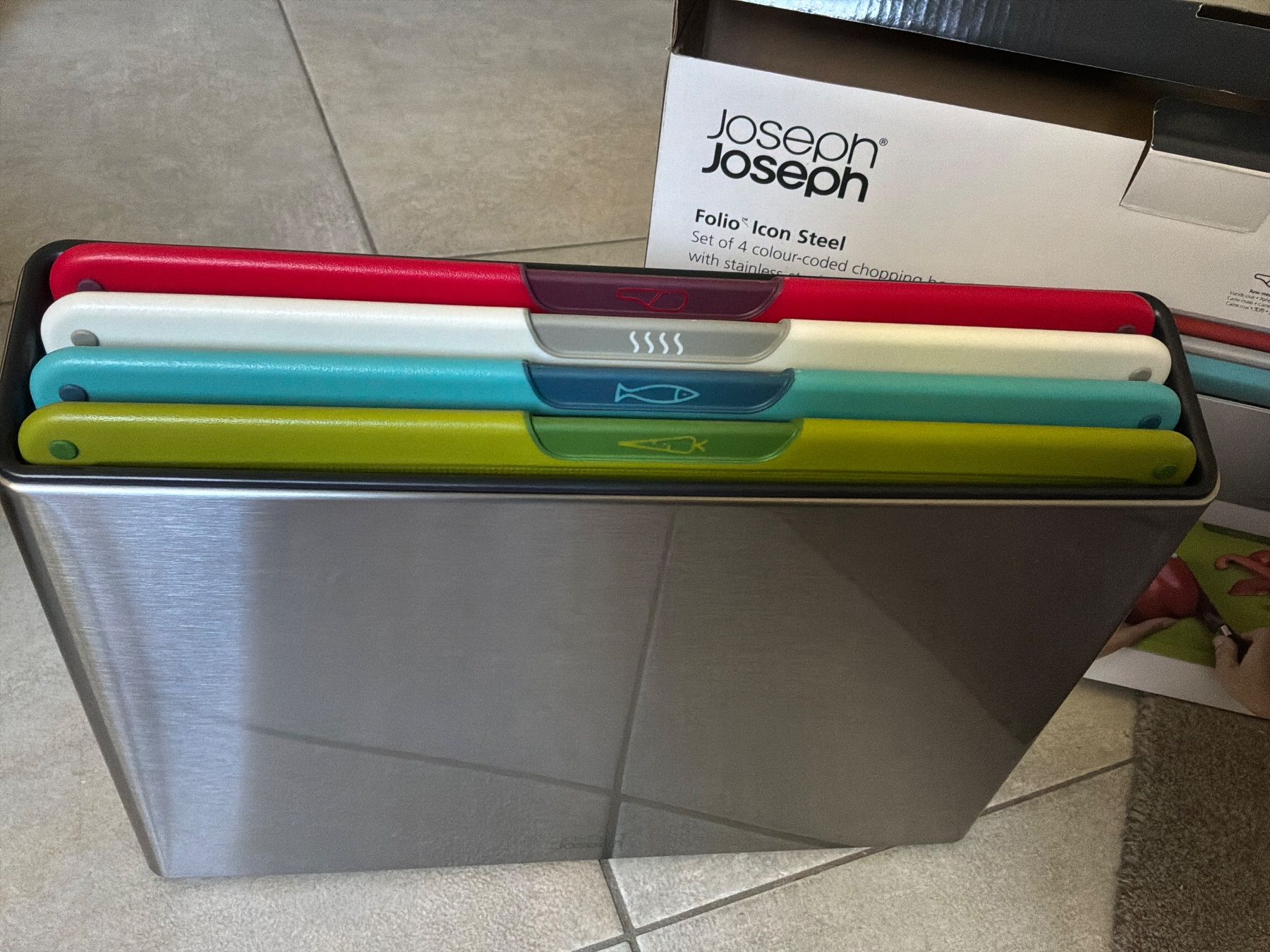 Joseph Joseph Elettrodomestici da cucina: JOSEPH JOSEPH Folio Icon Steel – Nuovo e nell'imballaggio originale da Glattfelden venduto da Danshari 1