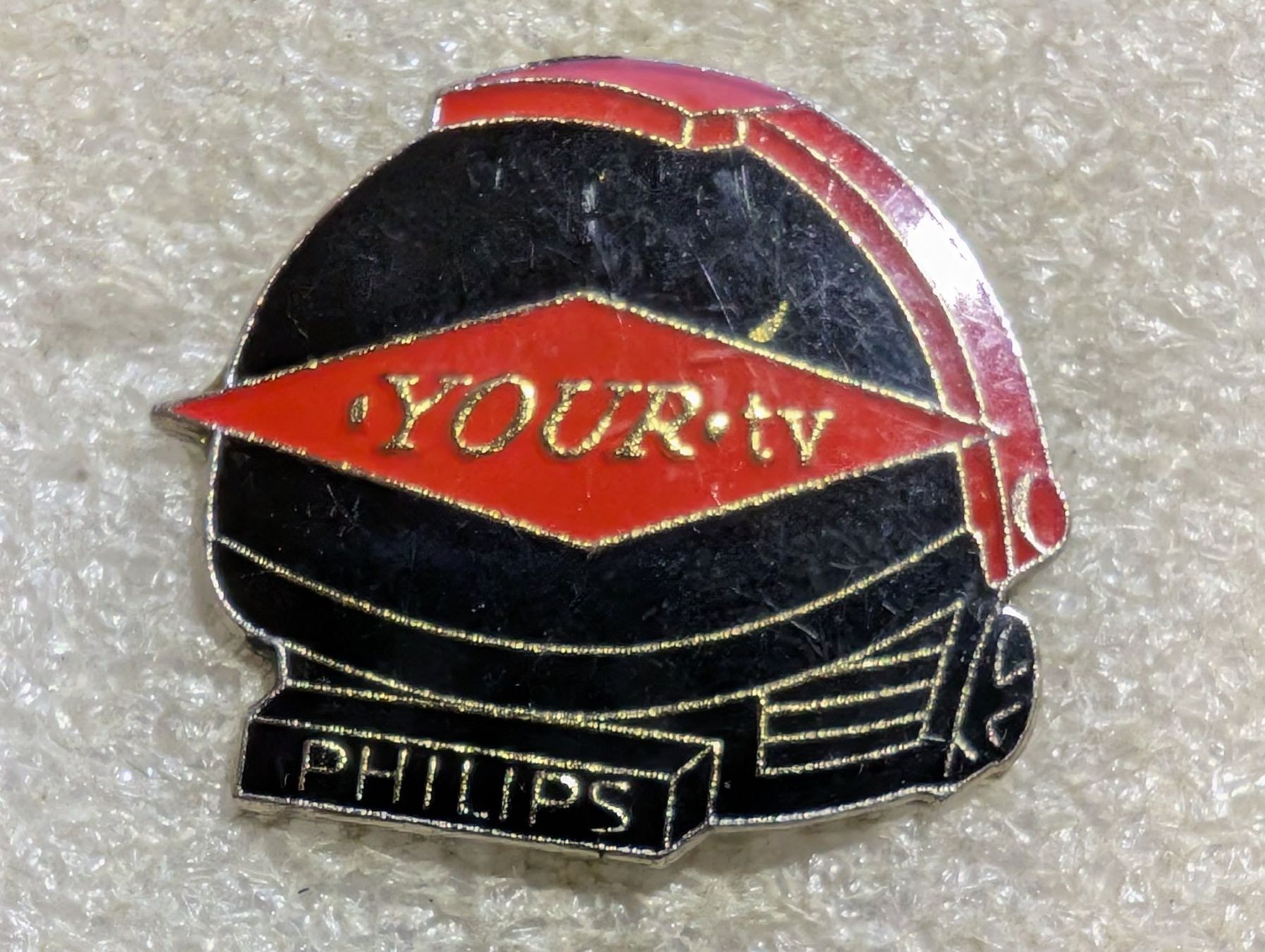 Placchette & Badge: Ansteckpin 182: Philips Your TV – Usato da Oppligen venduto da Pin-Fall-Shop