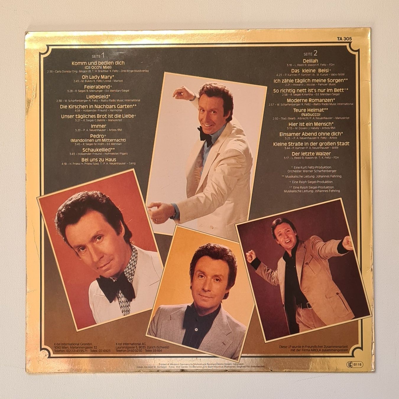 Dischi in vinile: LP | Peter Alexander | Das Goldene Schlageralbum – Usato da Dietikon venduto da Jacky1983 1