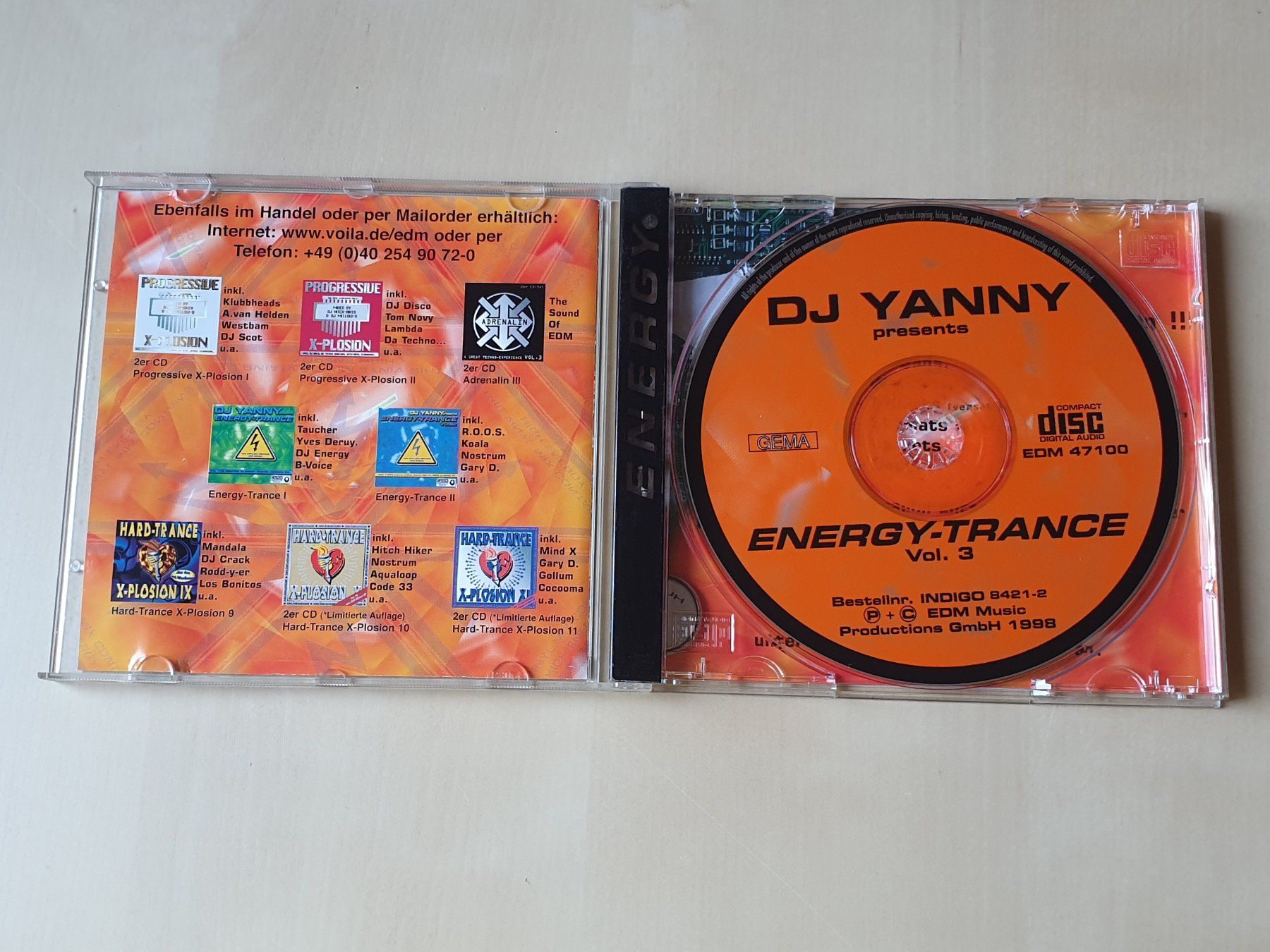 CD: Energy-Trance vol. 3 – Usato da Stansstad venduto da collectorsshop 2