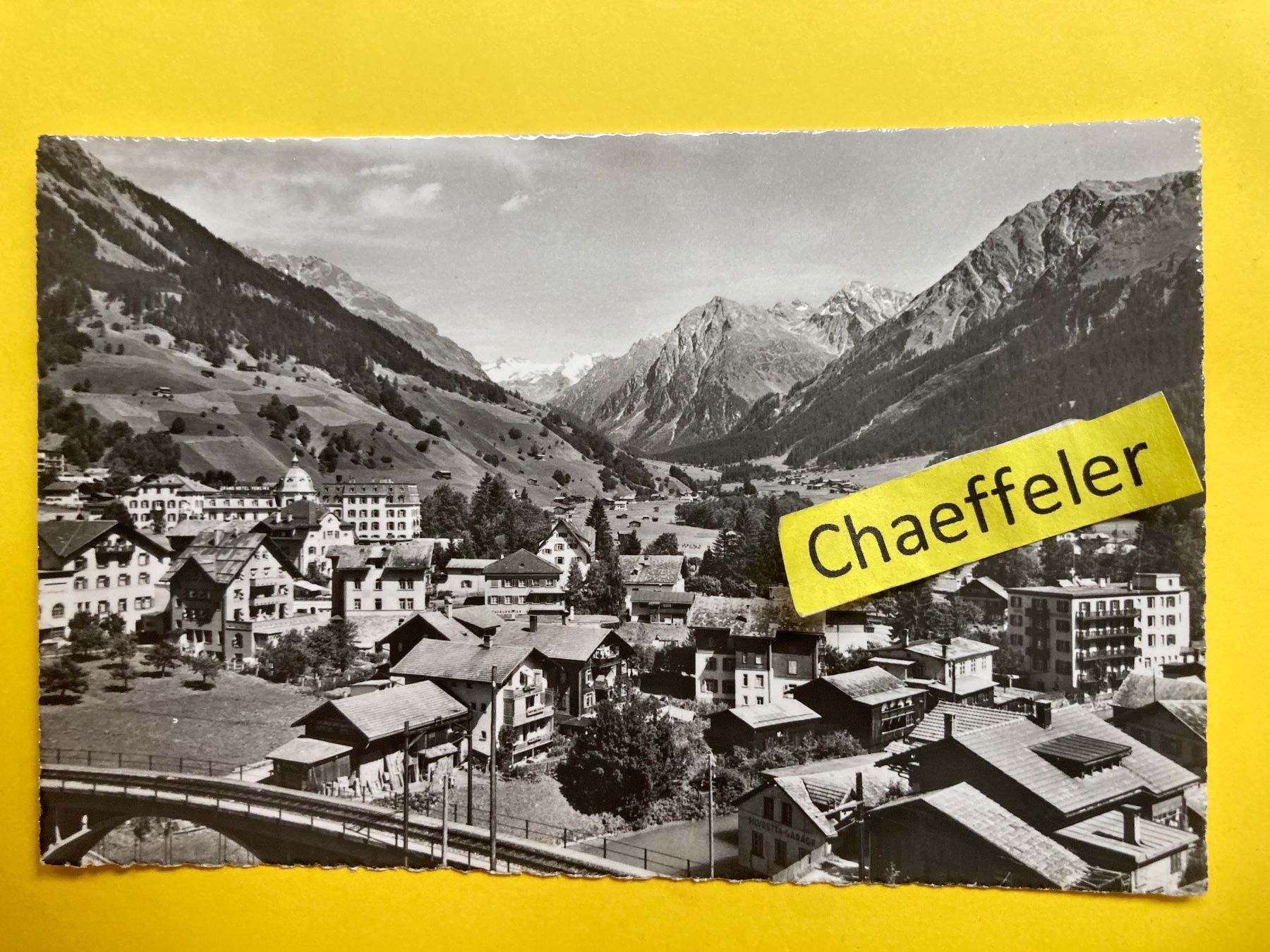 Cartes postales: Klosters und Silvrettagruppe – D'occasion à Zürich par Chaeffeler