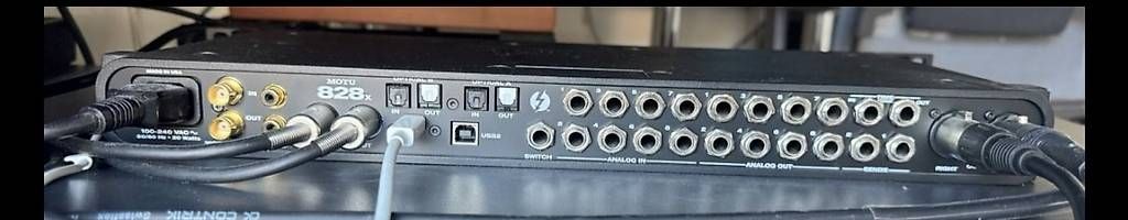 Studioequipment: MOTU 828x FireWire Audio Interface - Top Zustand! – Gebraucht aus Ennetbürgen von Pathaus 1