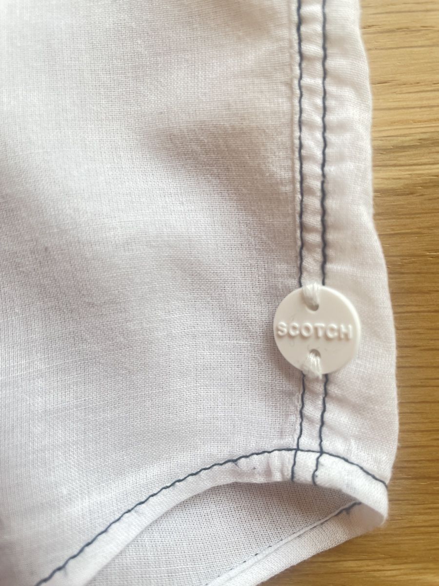 Maison Scotch Blusen: Weisse Bluse von Scotch & Soda – Gebraucht aus Zürich von pgr_9pzn 5