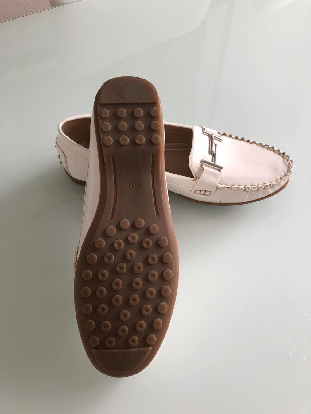 Scarpe da donna: SCHUH Mokassin mit silbernen details – Nuovo (secondo la descrizione) da Adliswil venduto da Jessik0 3