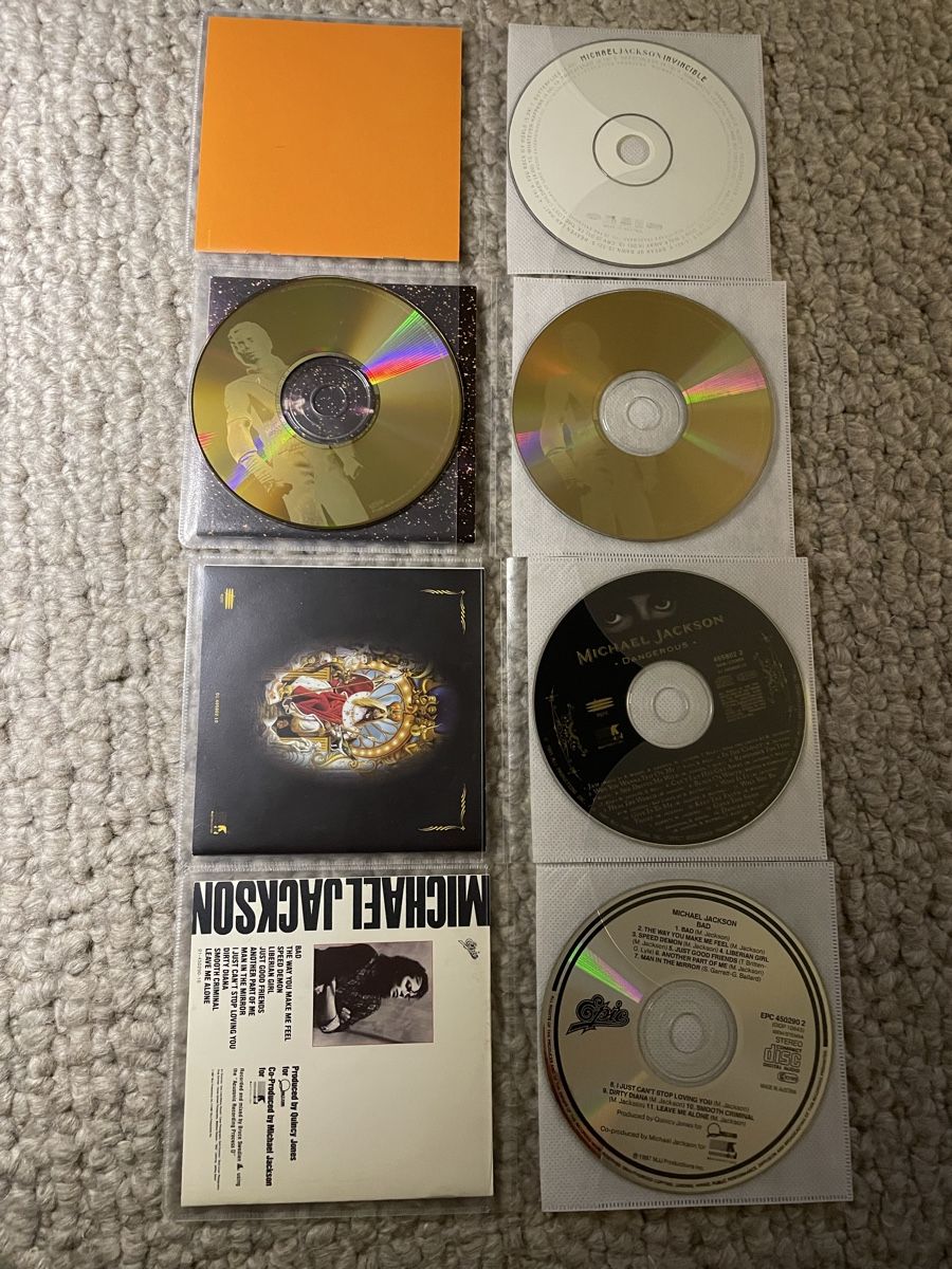 CDs: 4x Michael Jackson  – Gebraucht aus Reinach AG von trigger7811 1