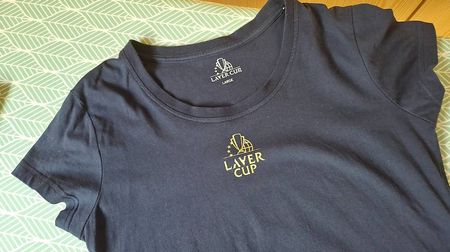 Laver Cup Shirt, Grösse L, Dunkelblau, Top Zustand!
