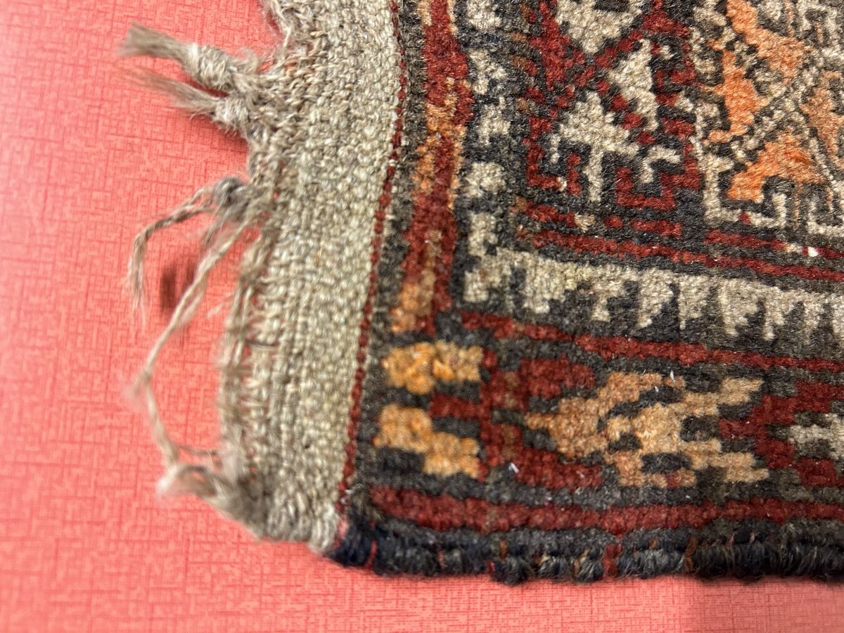 Tappeti: Teppich klein gemustert antik gebraucht  – Usato da Lanzenhäusern venduto da vic63 1