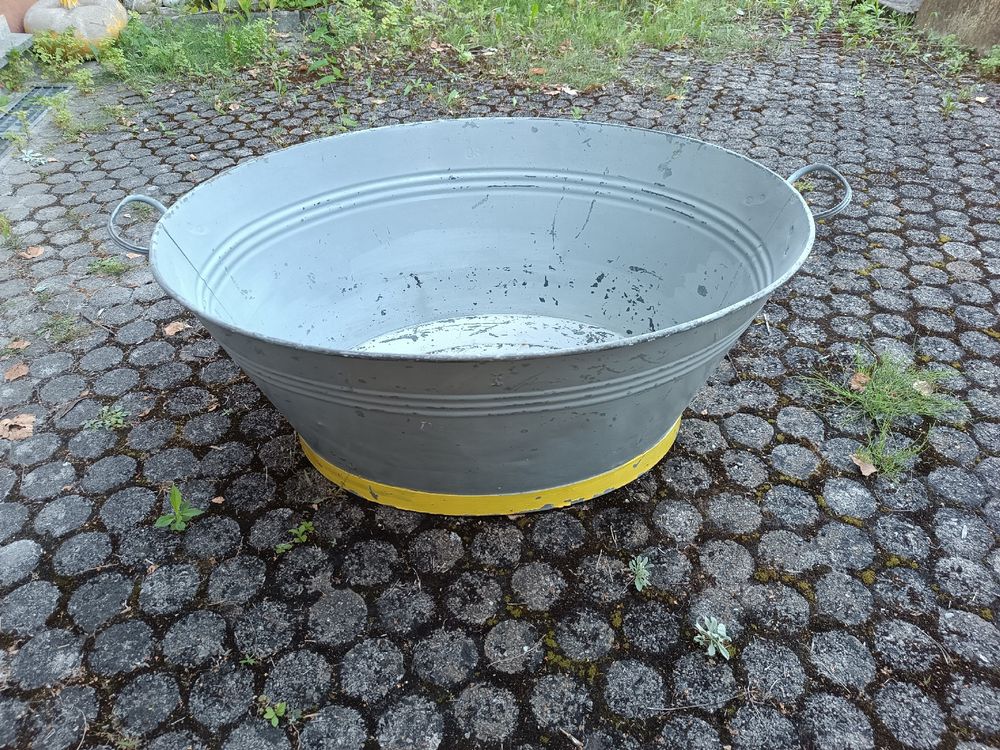 Antike Zinkwanne Shabby Chic Deko Garten Kaufen auf Ricardo