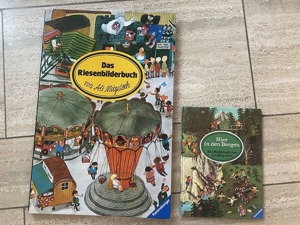 Libri: Ali Mitgutsch Riesenbilderbuch und A4 Buch – Usato da Oetwil an der Limmat venduto da Prinzaessli123