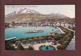 LUZERN - Promenade - Pilatus - 1911