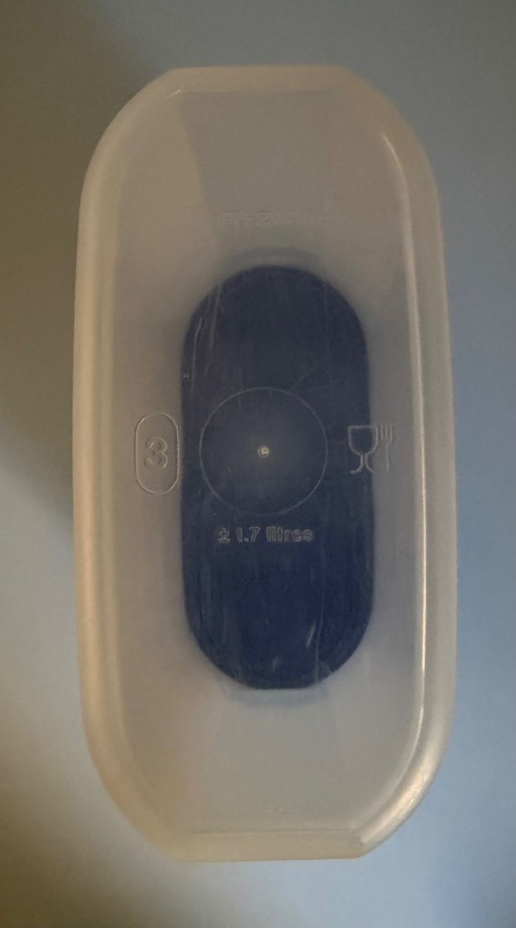 Tupperware Contenitori & Simili: Tupperware Vorratsdose 1.7 l, blau – Usato da Niederhasli venduto da Erwied 5