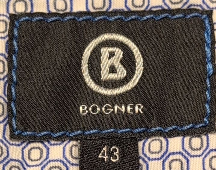 Bogner Camicie: Chemise Bogner Homme Taille 43 – Nuovo (secondo la descrizione) da Montreux venduto da kambio