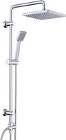 Duschsystem Regendusche 20x20cm Wassersparend Chrom