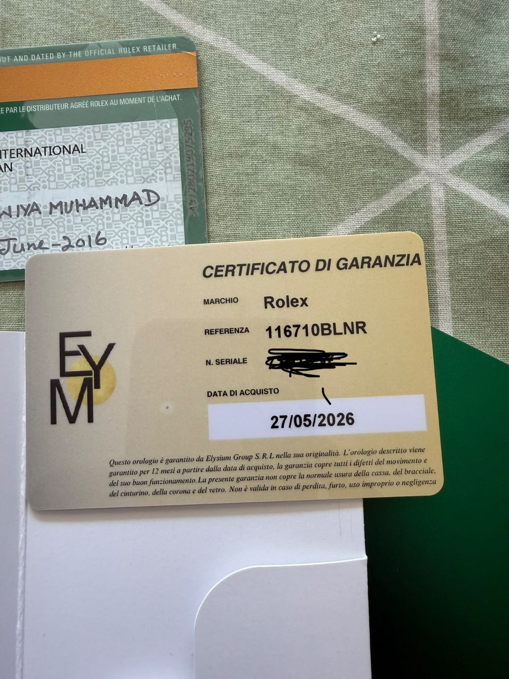 Rolex Orologi: Rolex GMT-Master II 116710BLNR – Usato da Saillon venduto da MG666 7