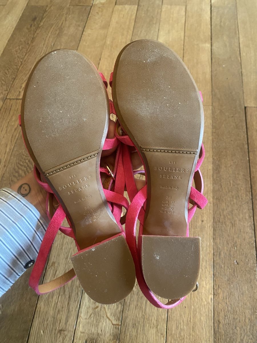Sezane Damenschuhe: Sezane Sandalen Gr. 38 – Neu (gemäss Beschreibung) aus Basel von kar_6lxm 3