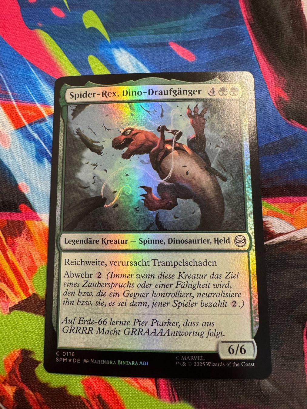 Magic The Gathering Sammelbilder & Trading cards: Spider-Rex, Dino-Draufgänger - Marvel's Spider-Man - Magic – Neu (gemäss Beschreibung) aus Bülach von Pfrenzel