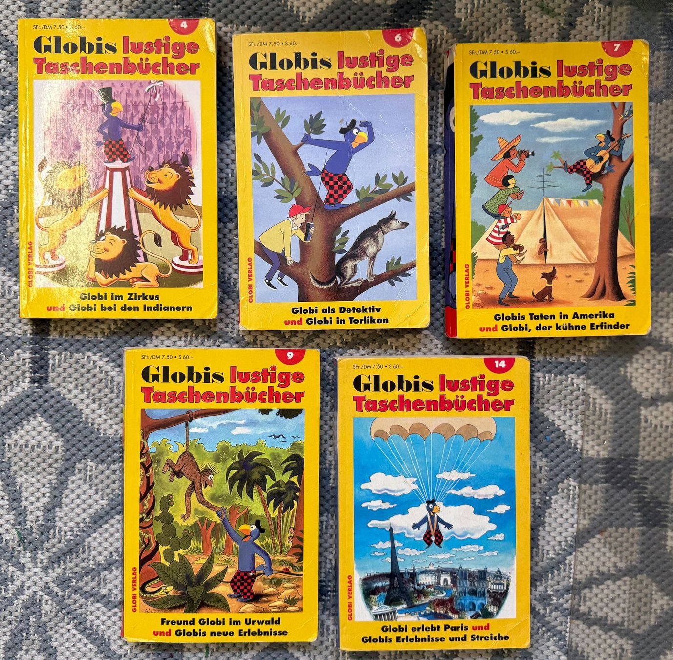 Fumetti: Globis lustige Taschenbücher, 5 Stück – Usato da Richterswil venduto da Nathan_adler