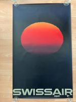 Swissair Plakat Japan 1964 Manfred Bingler