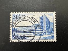 Saar  Vollstempel MiNr. 332 1953  gest.   (5223)
