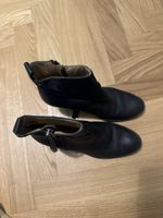 Stiefeletten Damen Leder Schwarz Grösse 38 guter Zustand