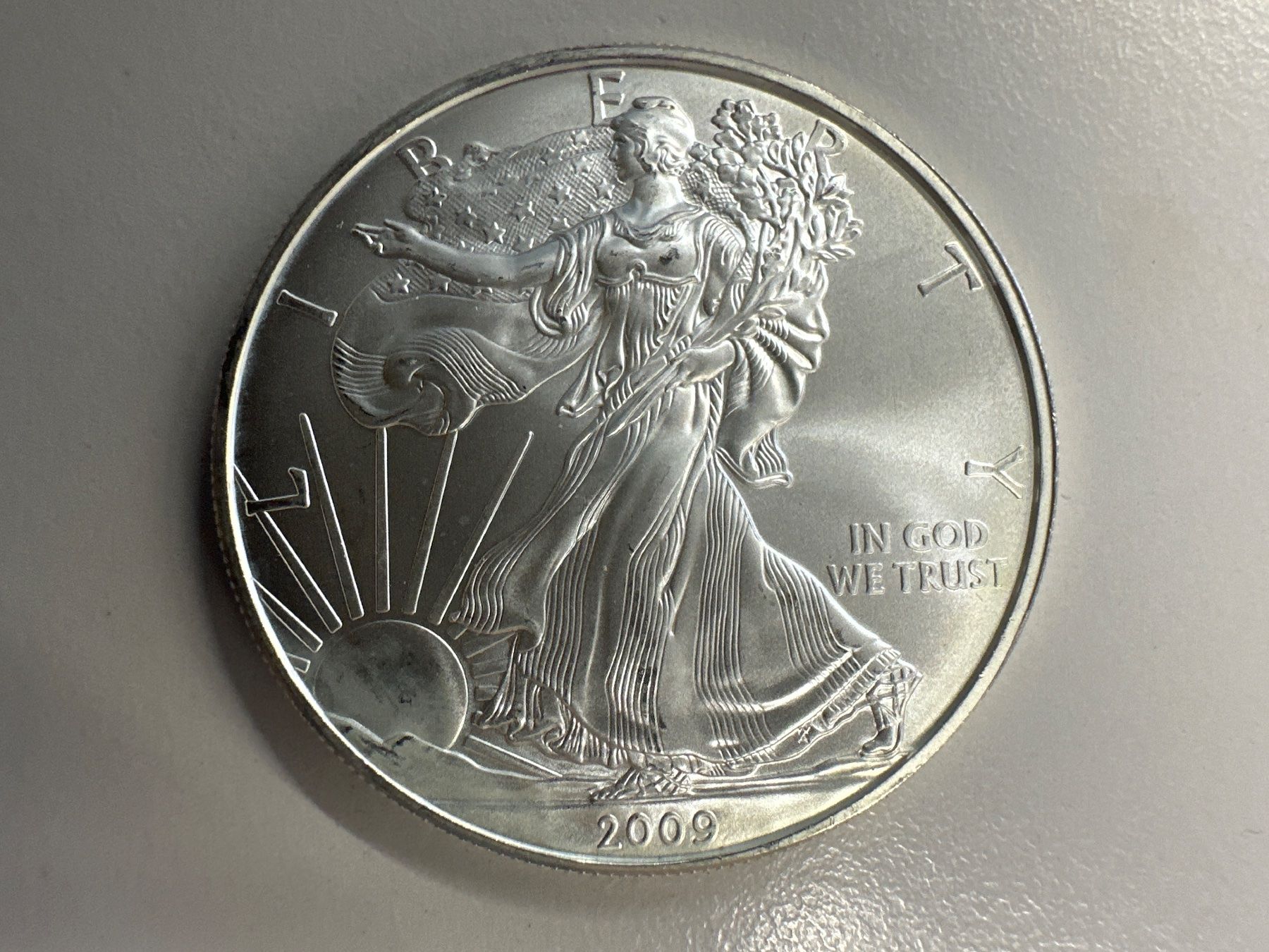 Tutti le monete: 1 Unze Silber American Eagle 2009 – Nuovo (secondo la descrizione) da Herisau venduto da herau
