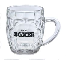 Brasserie Boxer Romanel sur Lausanne Bierglas Henkelglas
