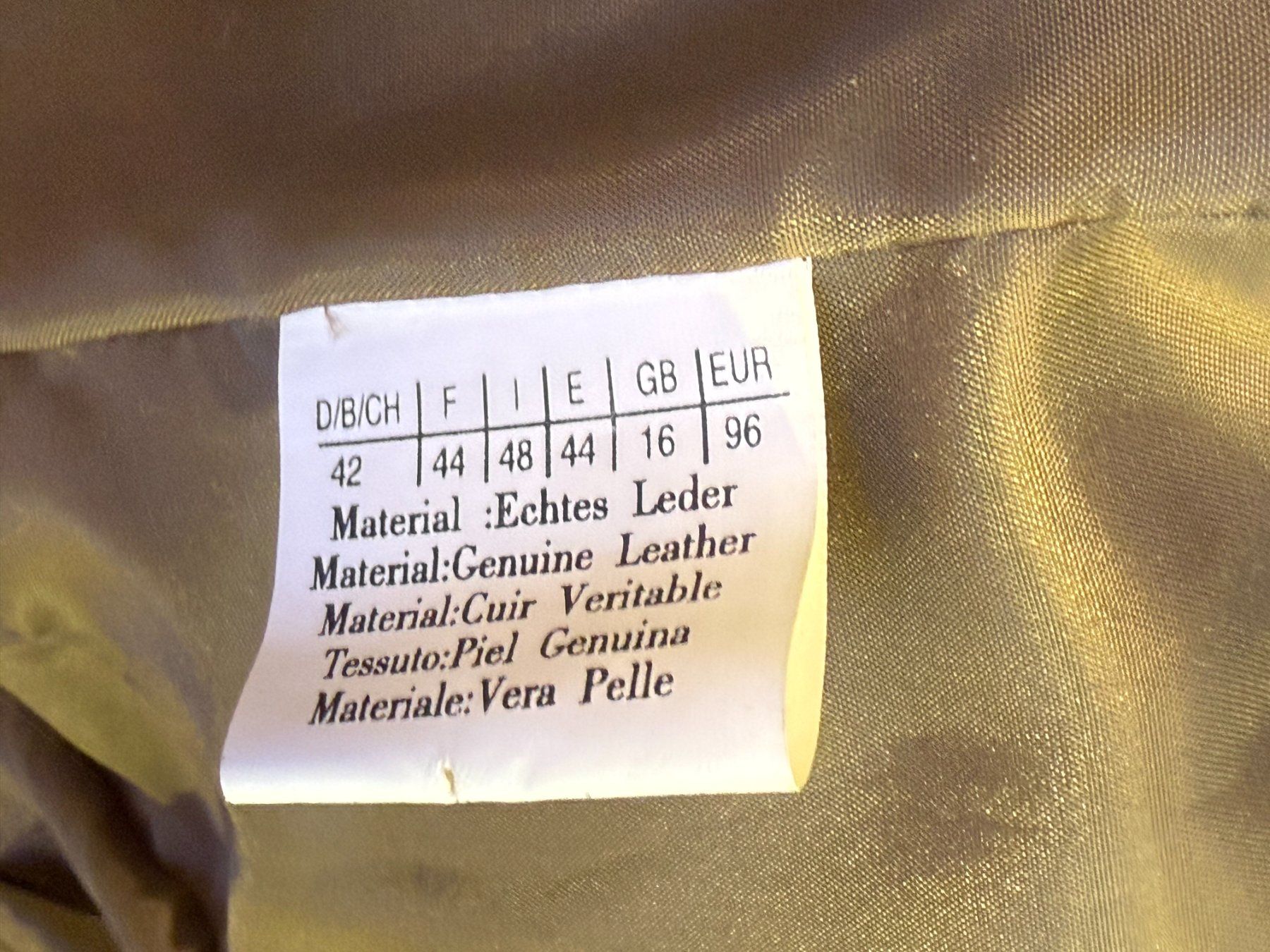 Jacken: Vintage veste cuir 40 – Gebraucht aus Le Cerneux-Veusil von Maraud01 8