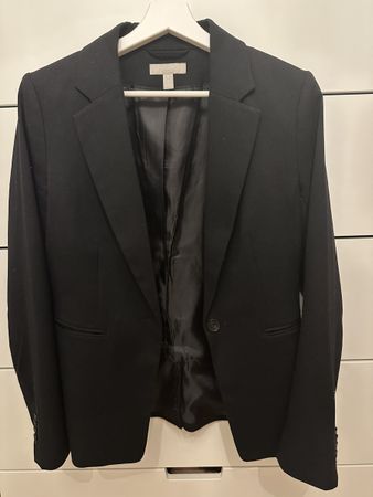 H&M Blazer Damen schwarz Grösse S