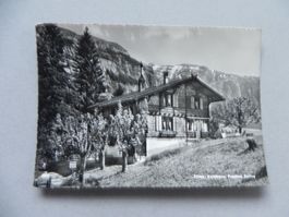 Karte Flims Graubünden GR Pension Suliva 1948