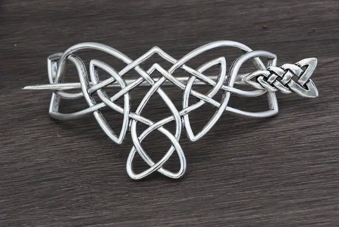 Accessori per capelli: Haarnadel Haar Vintage Viking Style Silber – Nuovo e nell'imballaggio originale da Füllinsdorf venduto da Sunnebliemli7