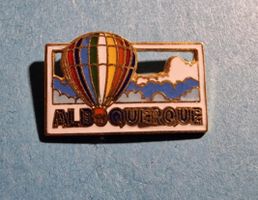Ballon Pin Albuquerque ausgeschnitten