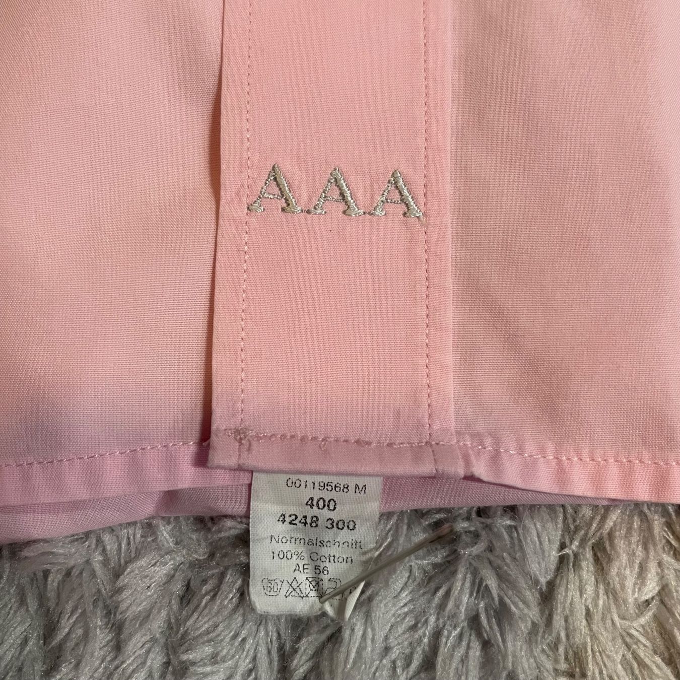 Camicie: AAA Kauf Triple Exklusive Hemd Rosa Gr. 44 Baumwolle – Usato da Bubikon venduto da SwissSecondLife 7