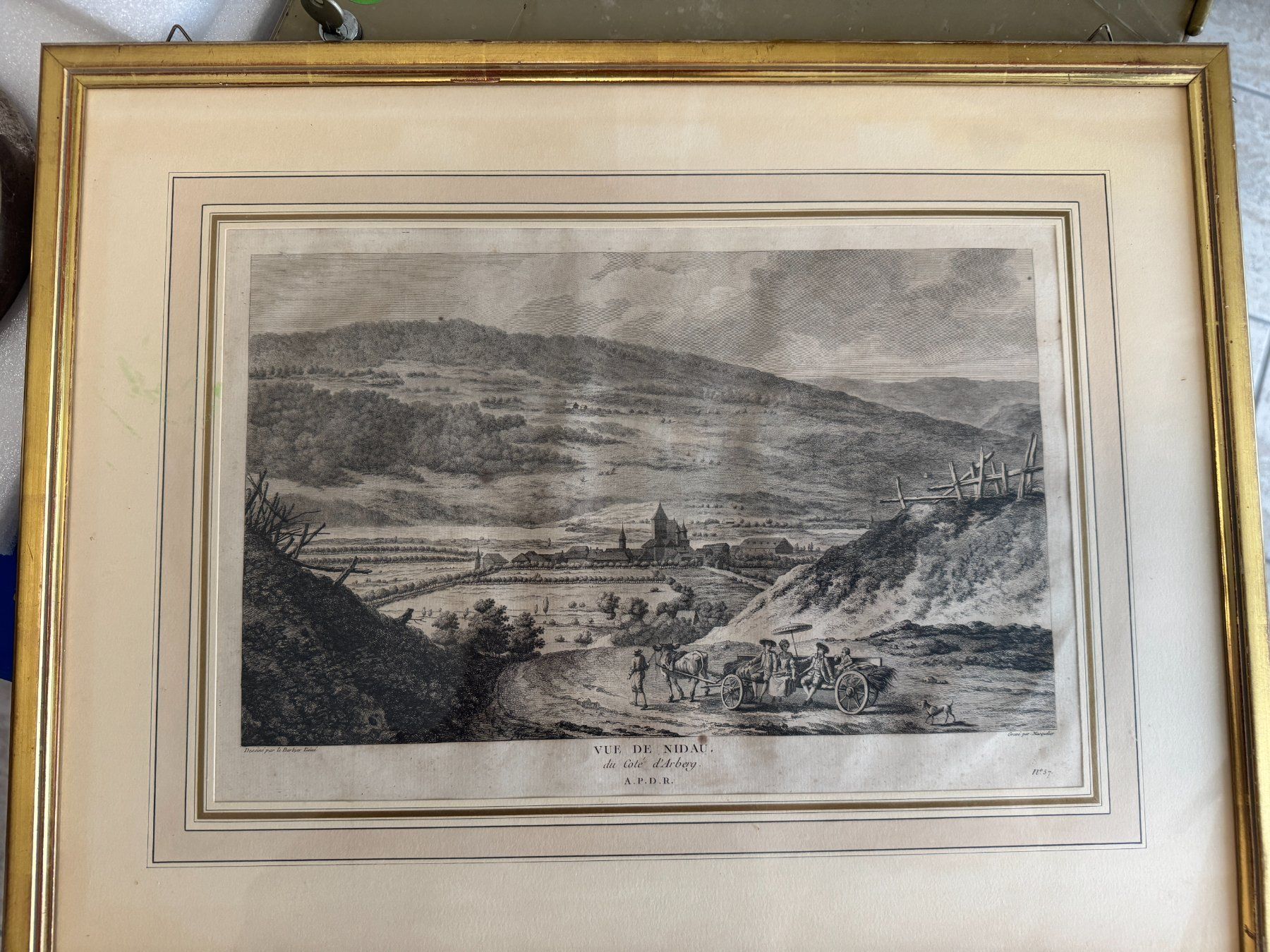 Incisioni: gravure de Nidau – Usato da Péry venduto da lecrampet