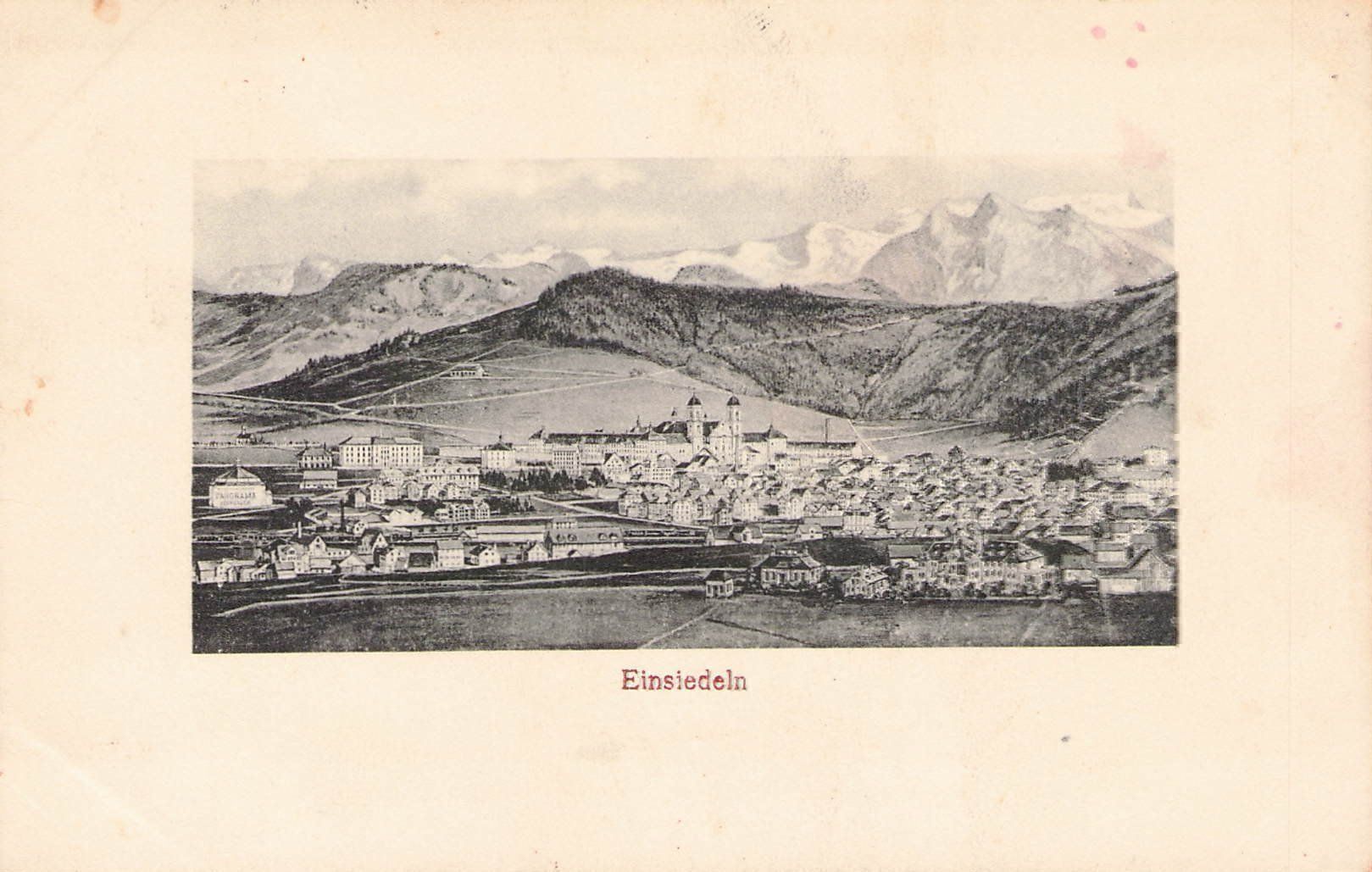 Cartes postales: -Einsiedeln , 1915 – D'occasion à Reichenburg par Pipo-67