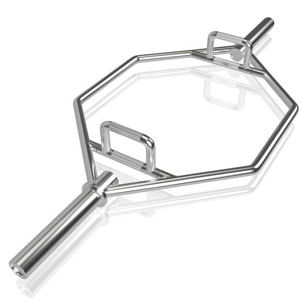 Manubri & Pesi: Trap Bar 50mm Aufnahme Silber – Nuovo e nell'imballaggio originale da Bottighofen venduto da zaap