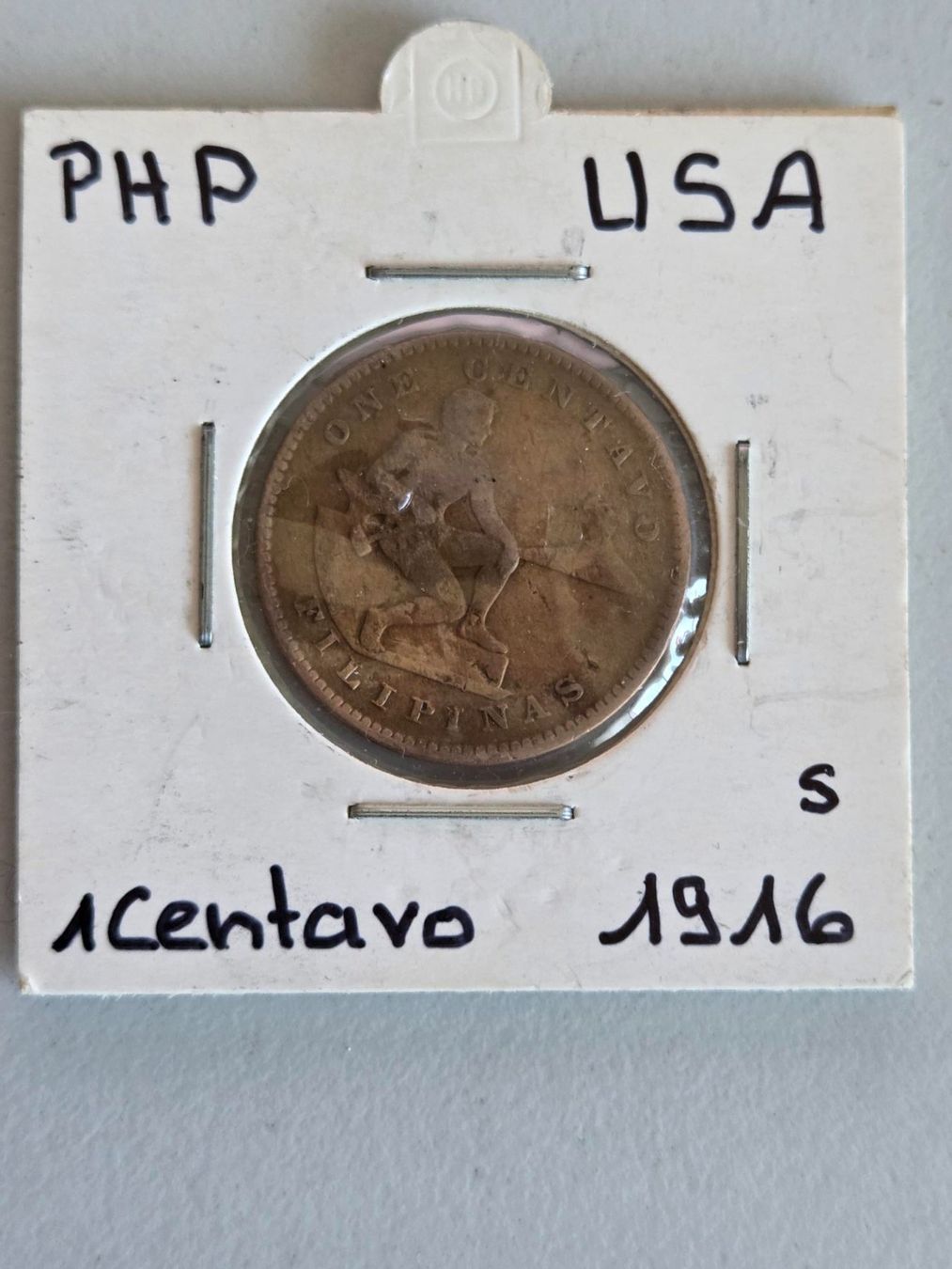 Toutes les monnaies: Münze 1 Centavo Philippinen 1916 – D'occasion à Luzern par Kartenansicht