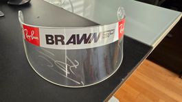Visière signée Jenson Button, F1, COA
