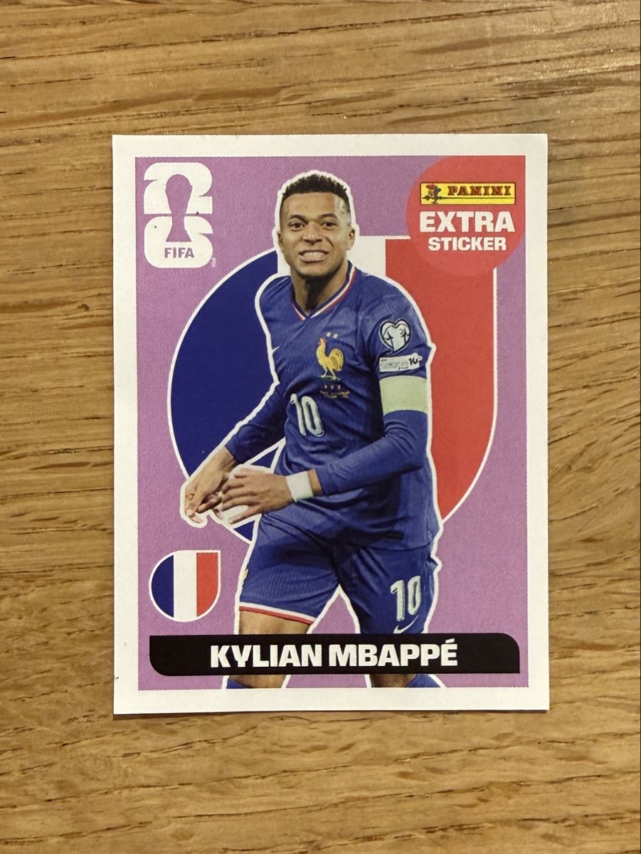 Panini Sammelbilder & Trading cards: Panini Extra Sticker Kylian Mbappé – Gebraucht aus Attikon von lupeter