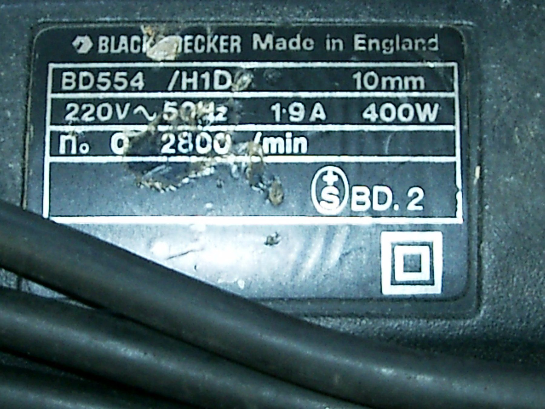 Trapani: Schlagbohrmaschine Black & Decker BD 554 – Usato da Laupen ZH venduto da tonisculati 2