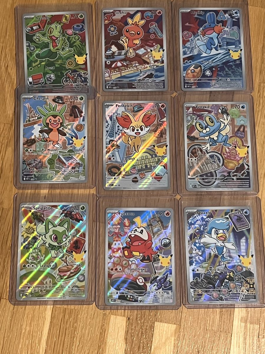 Pokémon Carte collezionabili: Pokémon First Partner #3 - Full Set - English – Usato da Stallikon venduto da clemzou